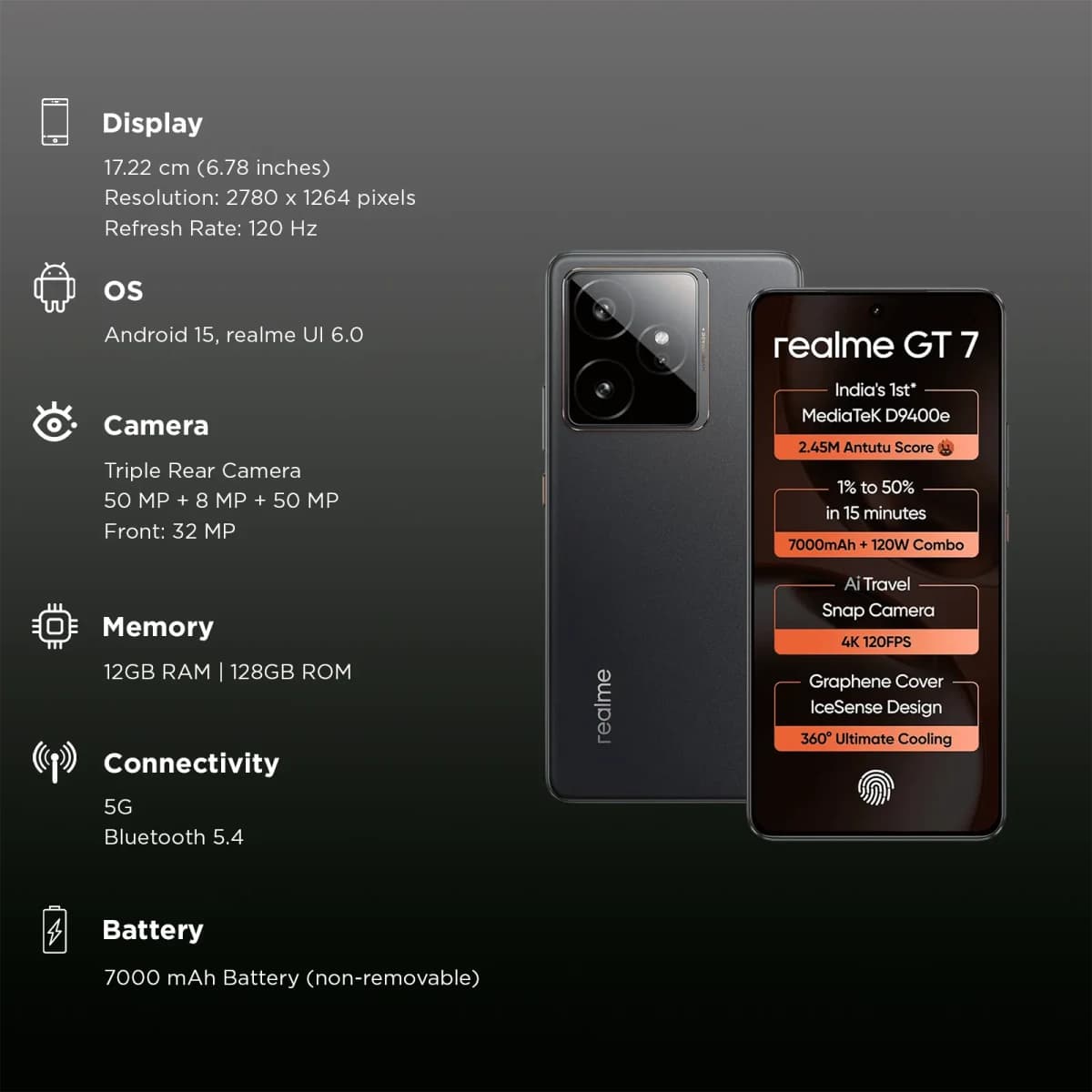 realme GT 7 5G image 3