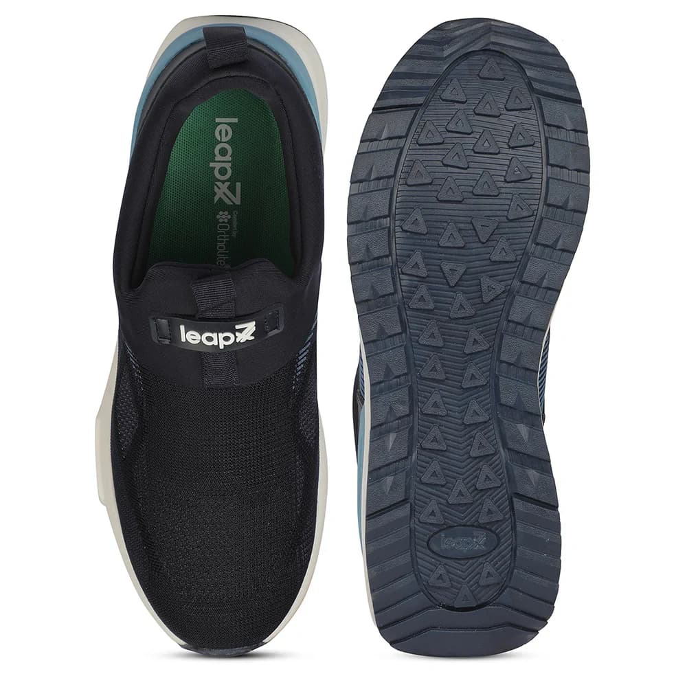Liberty LEAP7X BRISK2025 Navy Blue Sports Walking Shoes for Men - 11 / 45 / Navy Blue image 4