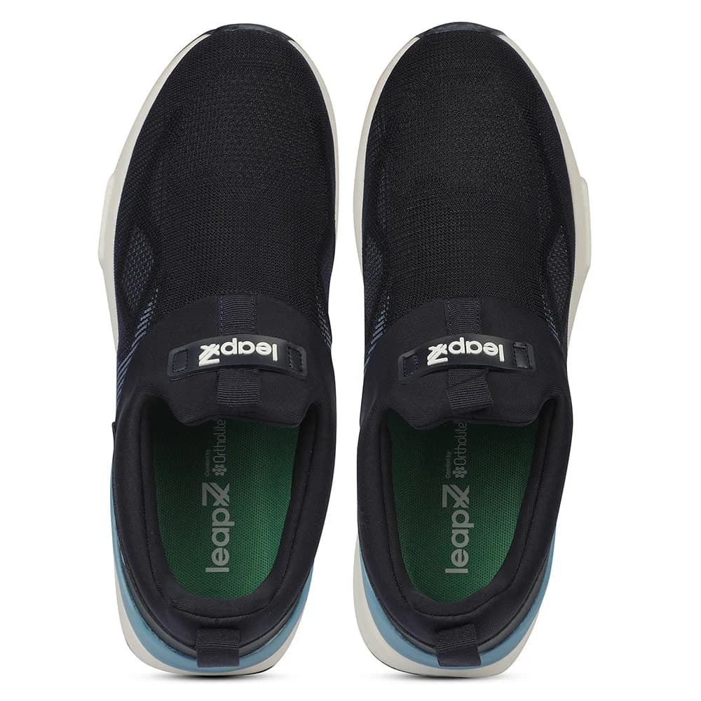 Liberty LEAP7X BRISK2025 Navy Blue Sports Walking Shoes for Men - 11 / 45 / Navy Blue image 7